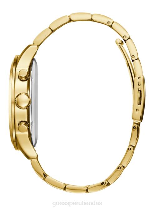 GUESS reloj cronógrafo hombres 0P8X3559 oro accesorio