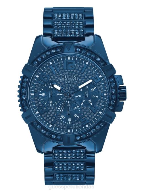 GUESS reloj deportivo multifunción hombres 0P8X3548 azul accesorio