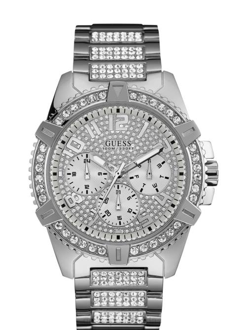 GUESS reloj multifunción hombres 0P8X3546 plata accesorio