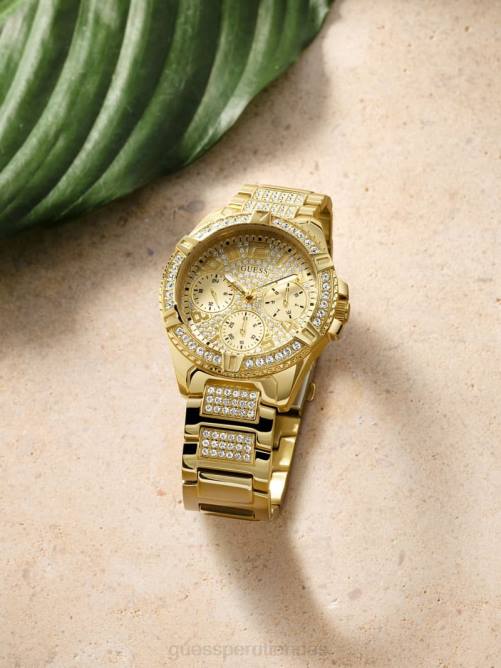 GUESS reloj multifunción hombres 0P8X3553 oro accesorio