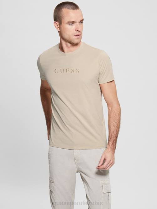 GUESS camiseta con logo bordado hombres 0P8X4009 nómada vestir