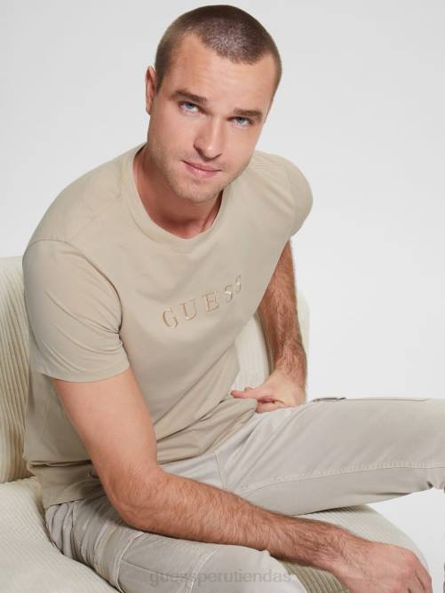 GUESS camiseta con logo bordado hombres 0P8X4009 nómada vestir