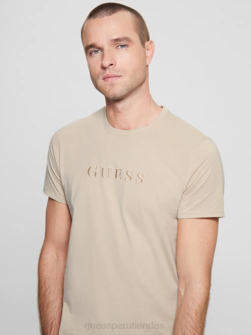 GUESS camiseta con logo bordado hombres 0P8X4009 nómada vestir