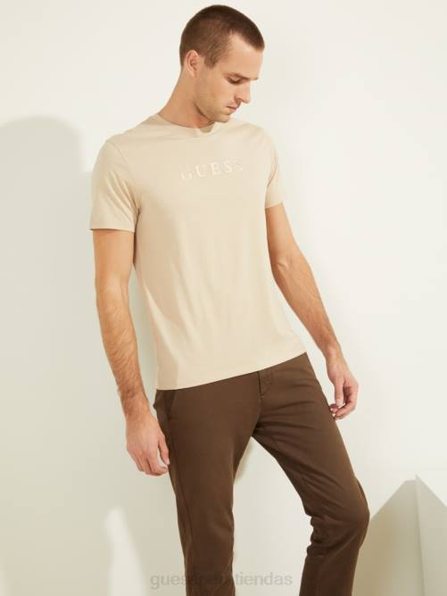 GUESS camiseta con logo bordado hombres 0P8X4054 nómada vestir