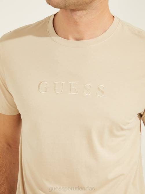 GUESS camiseta con logo bordado hombres 0P8X4054 nómada vestir
