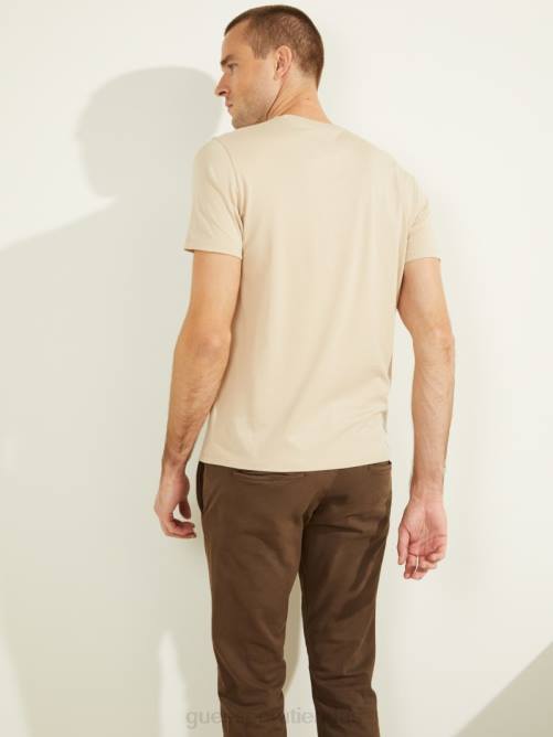 GUESS camiseta con logo bordado hombres 0P8X4054 nómada vestir