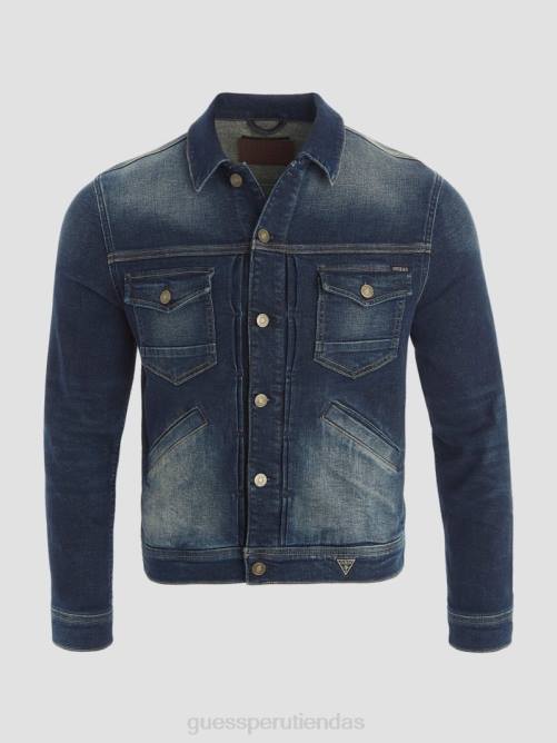 GUESS chaqueta eco dillon hombres 0P8X4183 empalizadas vestir