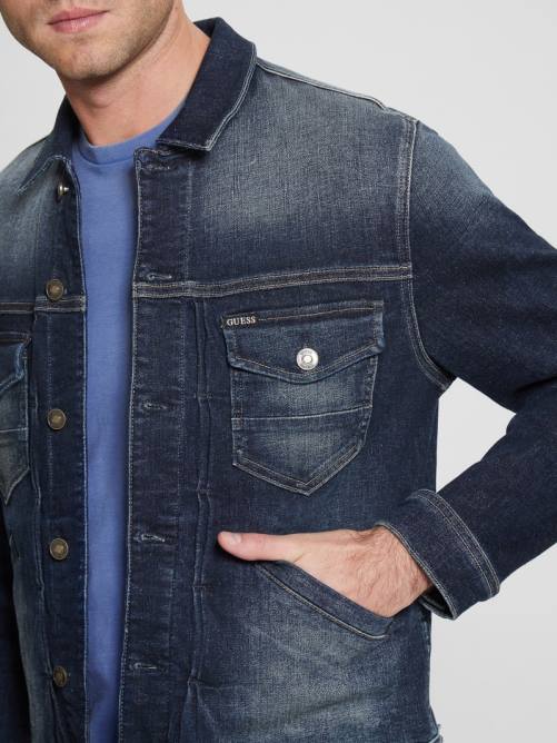 GUESS chaqueta eco dillon hombres 0P8X4183 empalizadas vestir