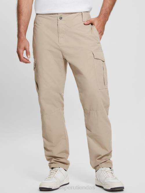 GUESS pantalones cargo carter hombres 0P8X4065 piedra de pasadena vestir