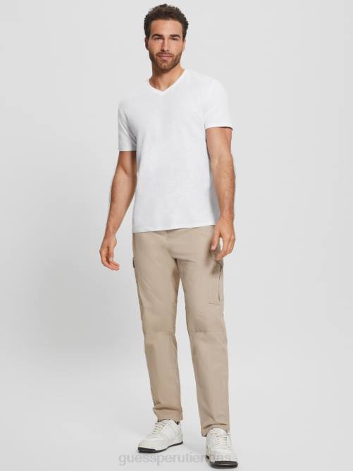GUESS pantalones cargo carter hombres 0P8X4065 piedra de pasadena vestir