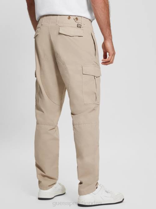 GUESS pantalones cargo carter hombres 0P8X4065 piedra de pasadena vestir