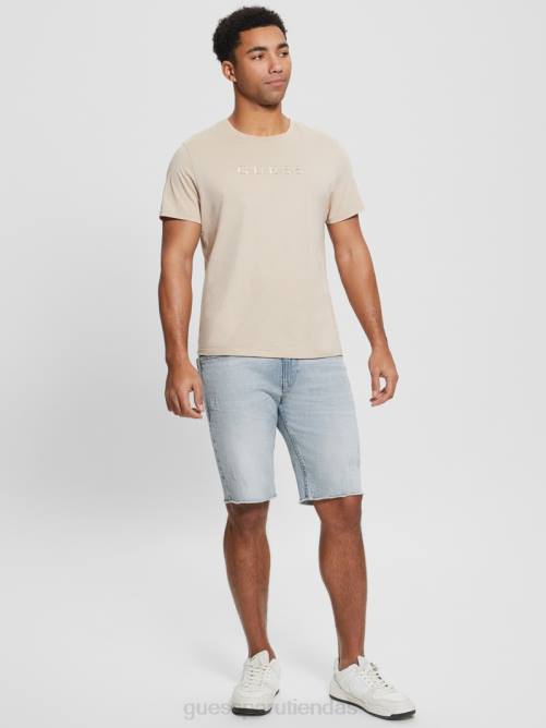GUESS pantalones cortos ecológicos regulares hombres 0P8X4003 diatona vestir