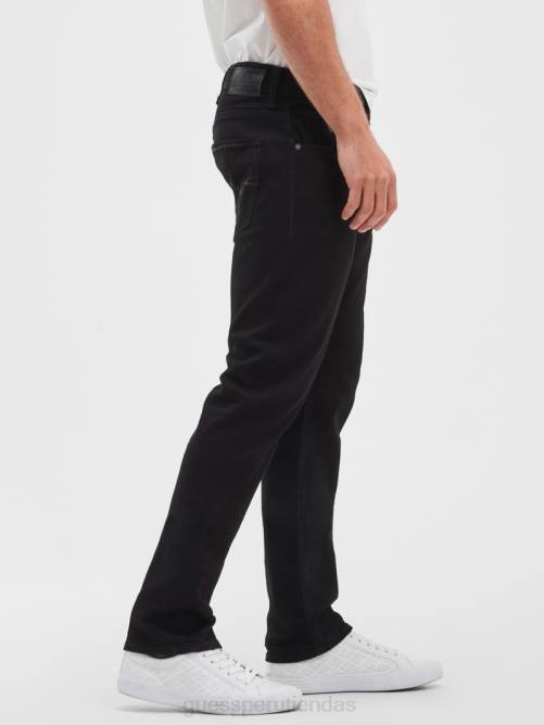GUESS jeans rectos regulares hombres 0P8X3976 lavado de jailbreak vestir