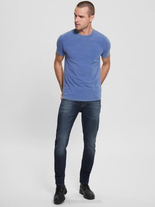GUESS vaqueros cónicos ecológicos hombres 0P8X4162 empalizadas vestir