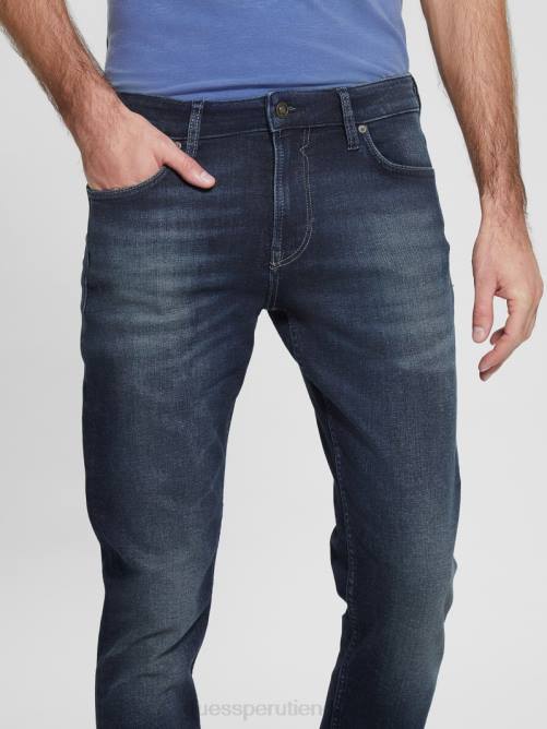 GUESS vaqueros cónicos ecológicos hombres 0P8X4162 empalizadas vestir