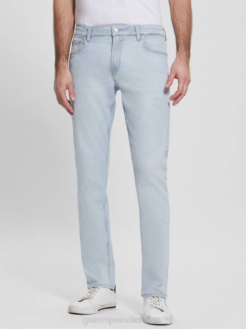 GUESS vaqueros cónicos hombres 0P8X4040 paso vestir