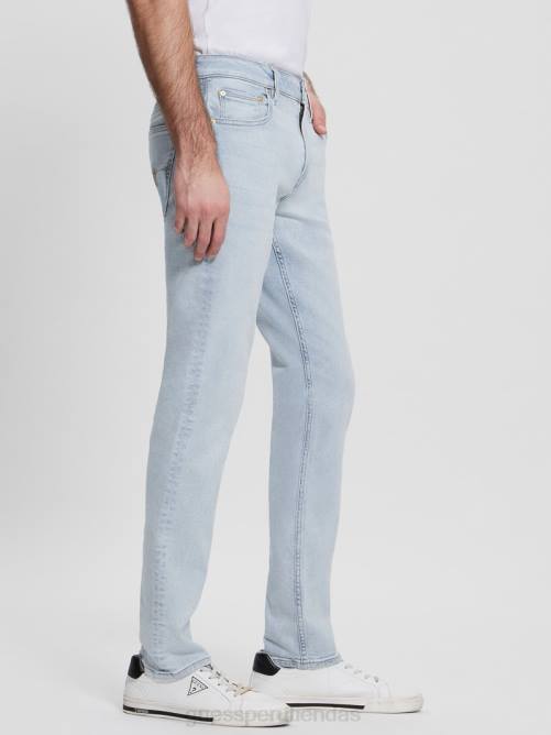 GUESS vaqueros cónicos hombres 0P8X4040 paso vestir