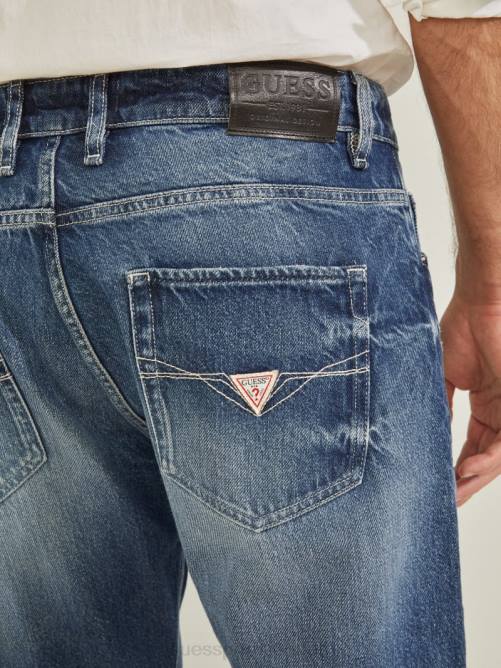 GUESS vaqueros desgastados eco rodeo hombres 0P8X4127 glaciar vestir