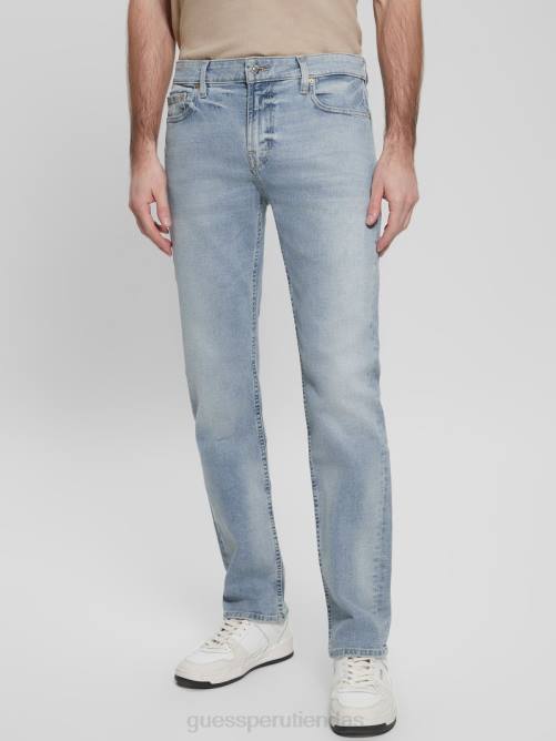 GUESS vaqueros rectos hombres 0P8X3956 Fletcher vestir