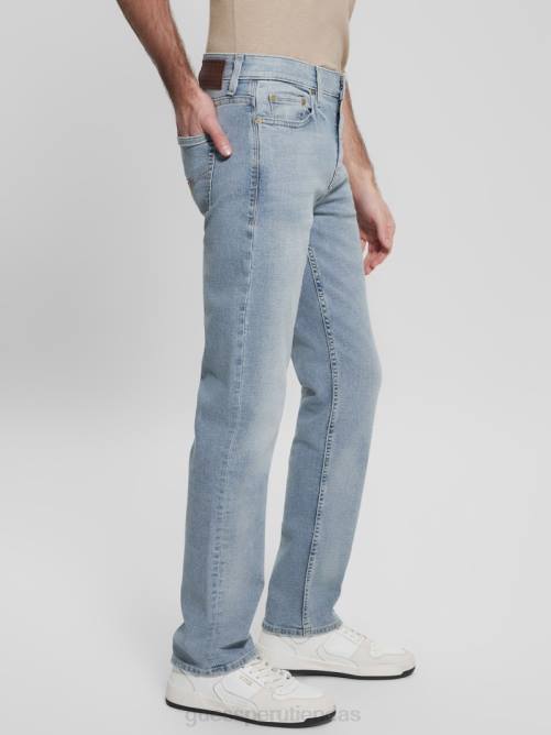 GUESS vaqueros rectos hombres 0P8X3956 Fletcher vestir