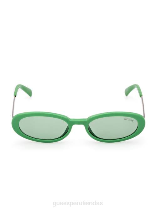 GUESS gafas de sol ovaladas originales unisexo 0P8X3747 verde accesorio
