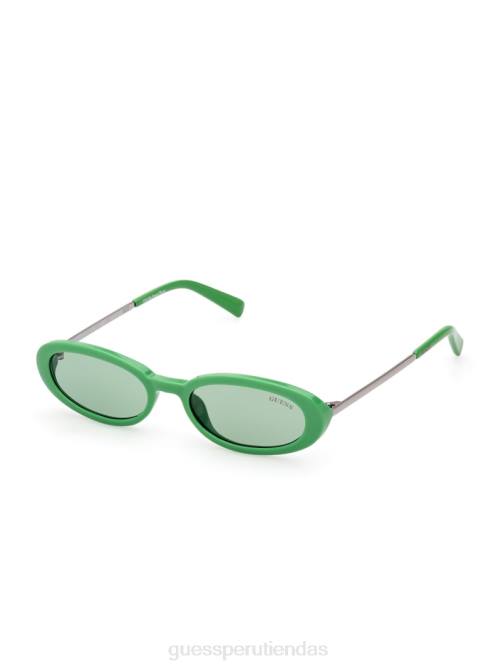 GUESS gafas de sol ovaladas originales unisexo 0P8X3747 verde accesorio