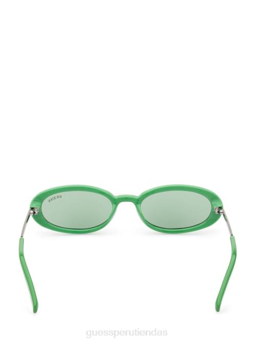 GUESS gafas de sol ovaladas originales unisexo 0P8X3747 verde accesorio