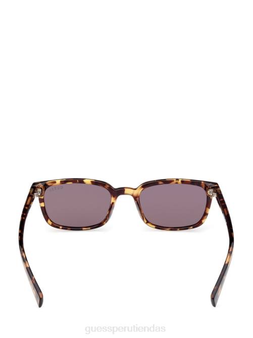 GUESS gafas de sol rectangulares originales unisexo 0P8X3739 marrón accesorio