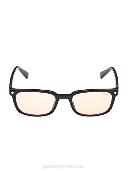 GUESS gafas de sol rectangulares originales unisexo 0P8X3740 negro accesorio