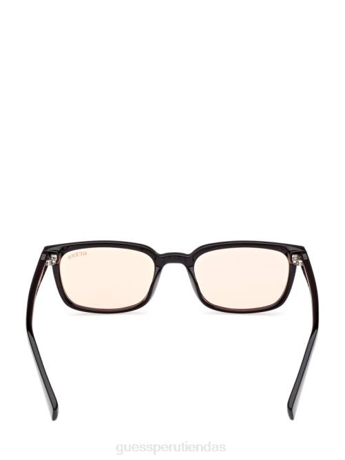 GUESS gafas de sol rectangulares originales unisexo 0P8X3740 negro accesorio