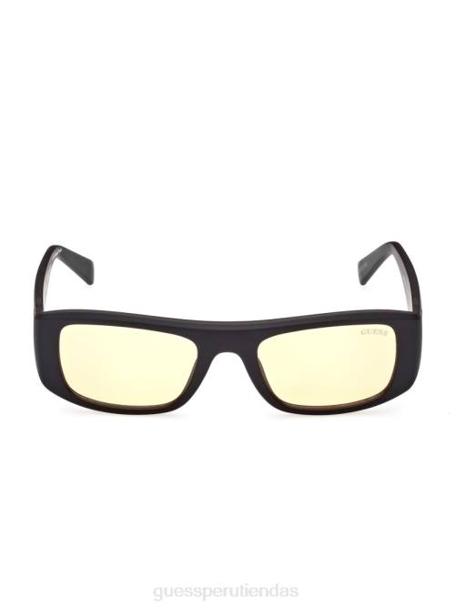 GUESS gafas de sol rectangulares originales unisexo 0P8X3741 negro accesorio