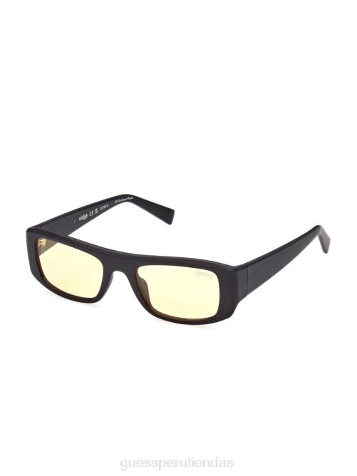 GUESS gafas de sol rectangulares originales unisexo 0P8X3741 negro accesorio