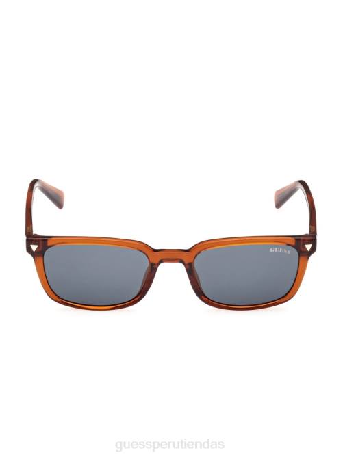 GUESS gafas de sol rectangulares originales unisexo 0P8X3742 marrón accesorio