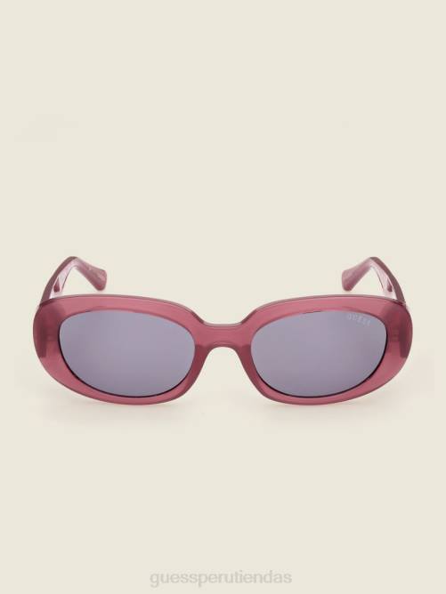 GUESS gafas de sol redondas originales unisexo 0P8X3686 rosa accesorio
