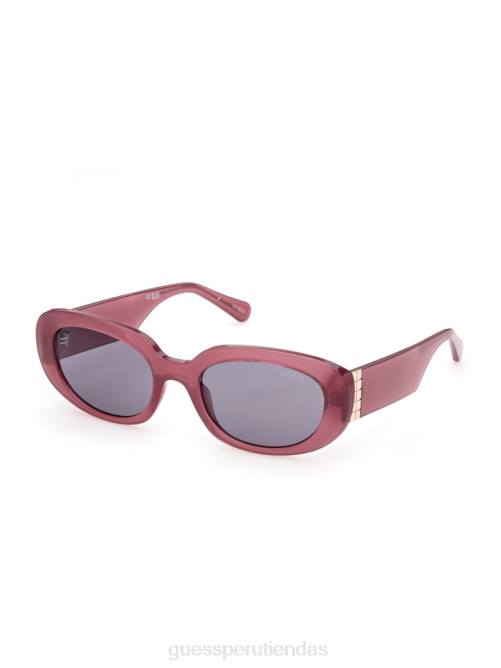 GUESS gafas de sol redondas originales unisexo 0P8X3686 rosa accesorio