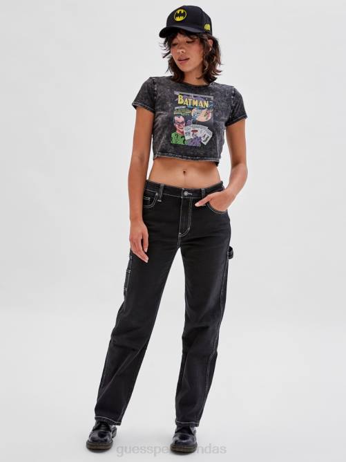 GUESS Camiseta corta para bebé Originals x Batman unisexo 0P8X1231 negro azabache multicolor vestir