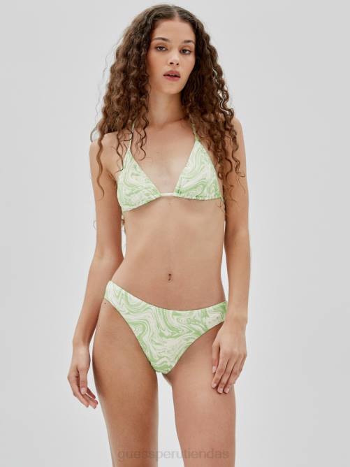 GUESS braguita de baño con remolinos de originals x j balvin unisexo 0P8X2594 verde primavera multi vestir