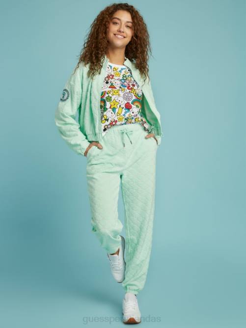 GUESS chaqueta con cremallera de friendswithyou unisexo 0P8X1846 fwy azul sombrío vestir
