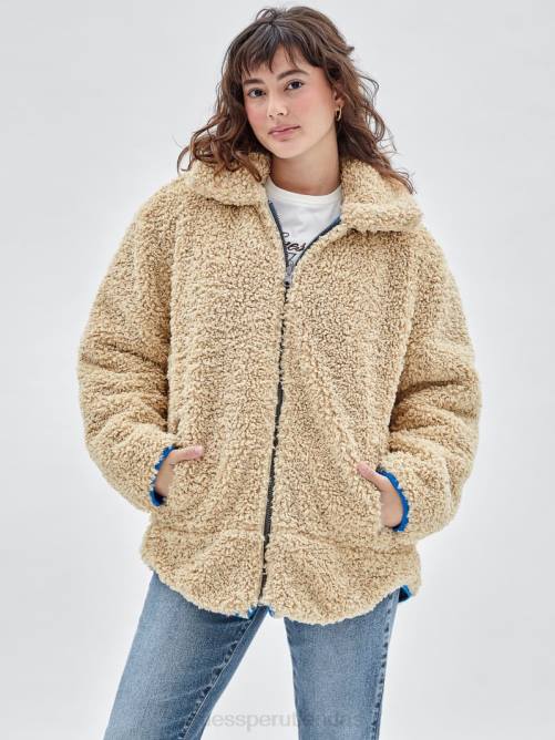 GUESS chaqueta reversible original unisexo 0P8X1845 galletas vestir