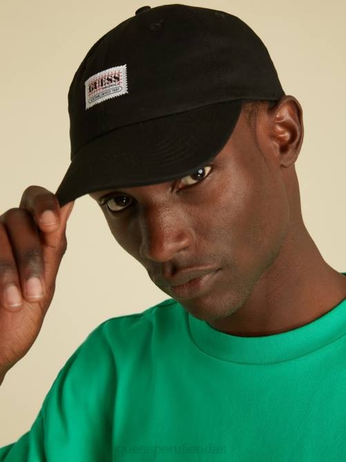 GUESS gorra de papá original unisexo 0P8X3809 negro vestir