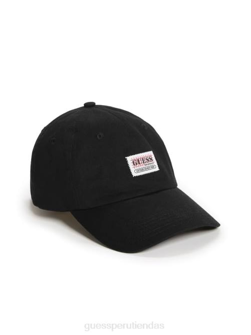 GUESS gorra de papá original unisexo 0P8X3809 negro vestir