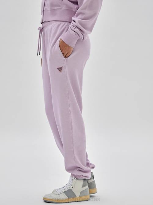 GUESS joggers originales con logo clásico unisexo 0P8X2476 iris claro multi vestir