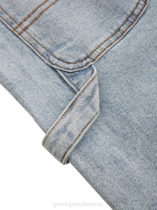 GUESS originals kit jeans carpintero lavados con ácido unisexo 0P8X169 ir a jackie lavado ácido vestir