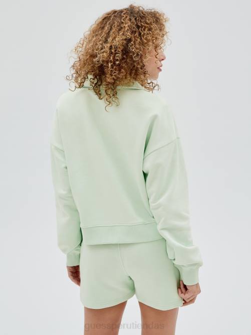 GUESS polo original unisexo 0P8X1372 jade suave vestir