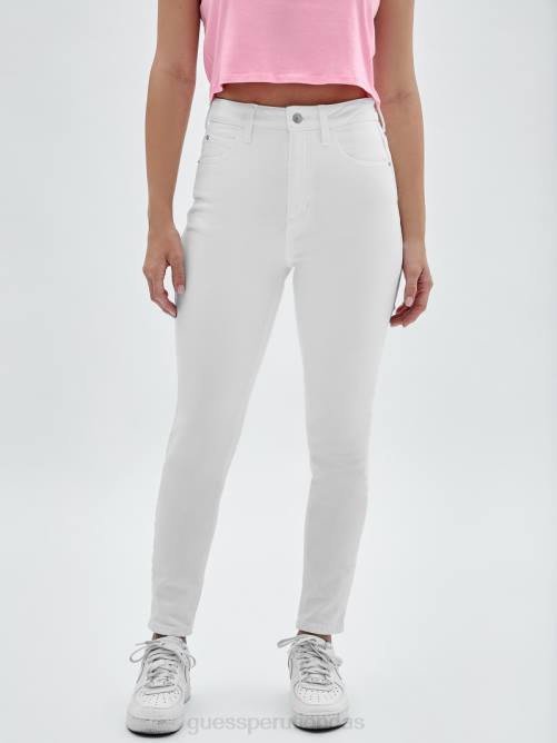 GUESS jeans ajustados kit originales unisexo 0P8X205 ir lavado crudo vestir