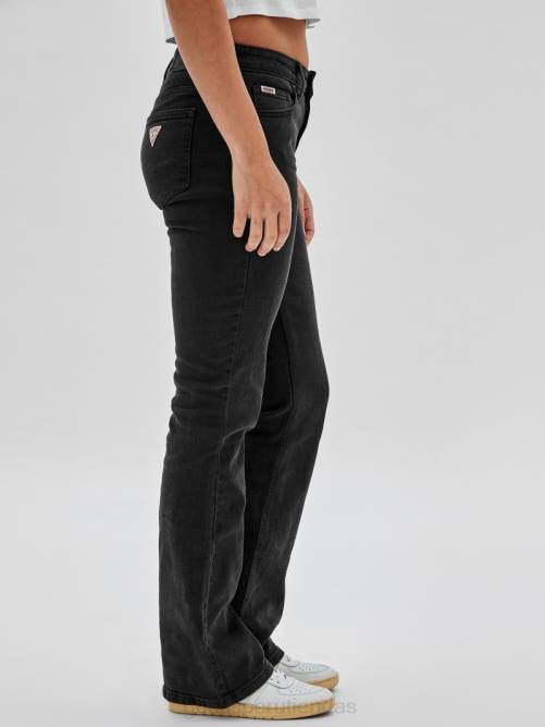 GUESS jeans bootcut kit originals unisexo 0P8X172 ir lavado hyde negro vestir