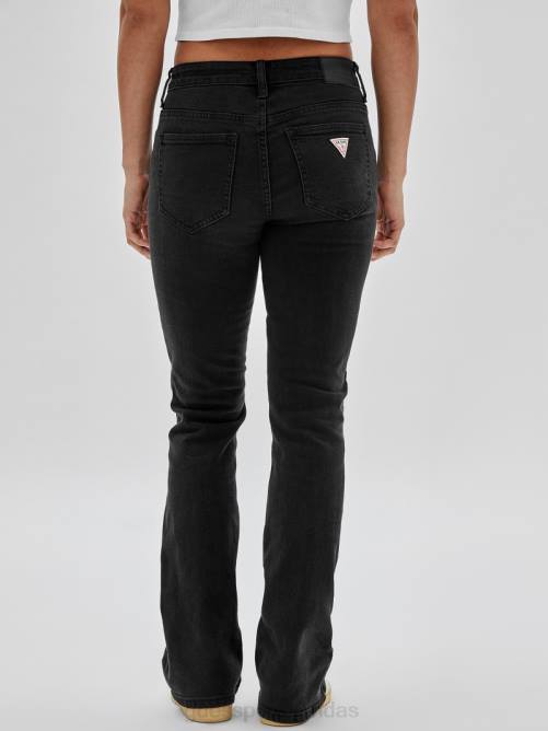 GUESS jeans bootcut kit originals unisexo 0P8X172 ir lavado hyde negro vestir