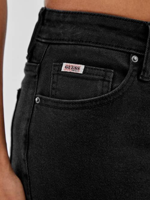 GUESS jeans bootcut kit originals unisexo 0P8X172 ir lavado hyde negro vestir