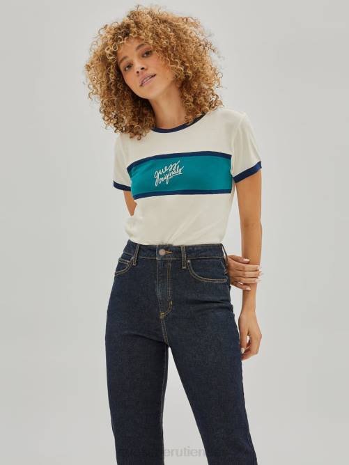GUESS camiseta bebé con timbre original unisexo 0P8X1244 paloma blanca vestir