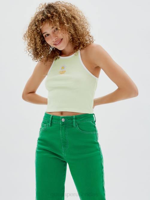 GUESS tanque de timbre original unisexo 0P8X1208 jade suave vestir